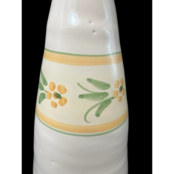 Oil or Vinegar w Stopper Jug 10.5”H Red Clay Stoneware Pottery French Cottage - Picture 4 of 14